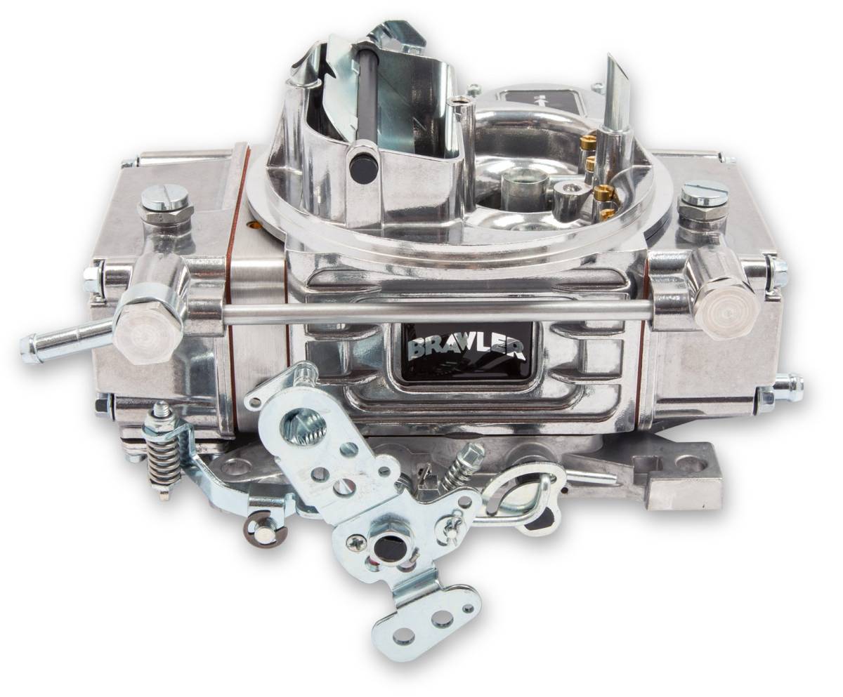 Image of Brawler 600 CFM Diecast Carburetor Vacuum Secondary - Changeable Air Bleeds