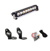Baja Designs S8 10" Hood Mount Kit Driving/Combo - Amber For 22-24 Polaris RZR