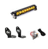 Baja Designs S8 10" Hood Mount Kit Driving/Combo - Amber For 22-24 Polaris RZR