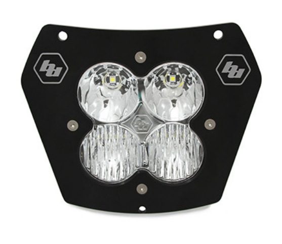 Image of Baja Designs XL Pro (A/C) Headlight Kit For 2015-2016 Husqvarna TE250/TE300