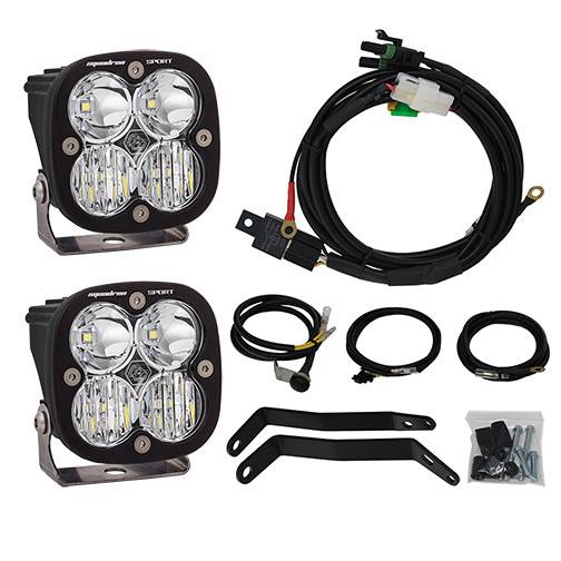 Image of Baja Designs Squadron Sport Headlight Kit For 04-12 BMW R1200GS/HP2/Adventure
