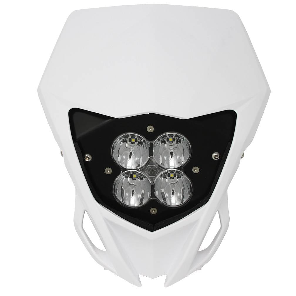 Image of Baja Designs XL80 Headlight Kit w/ Shell For 2016-2018 Yamaha YZ250FX/YZ450FX