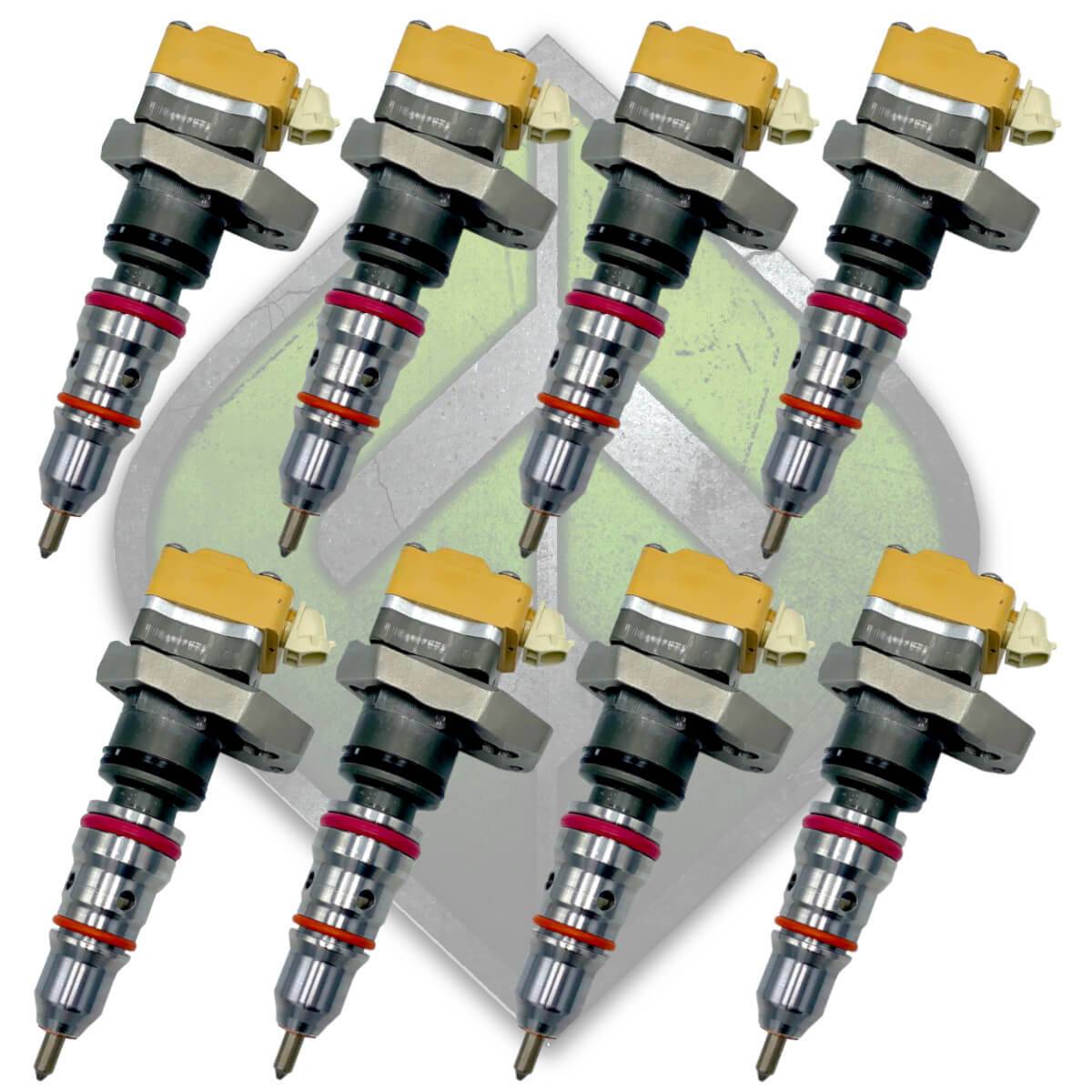Image of Full Force Diesel OBS Stock Flow AA Injectors Set For 1994-1997 7.3L Powerstroke