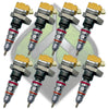 Image of Full Force Diesel OBS Stock Flow AA Injectors Set For 1994-1997 7.3L Powerstroke