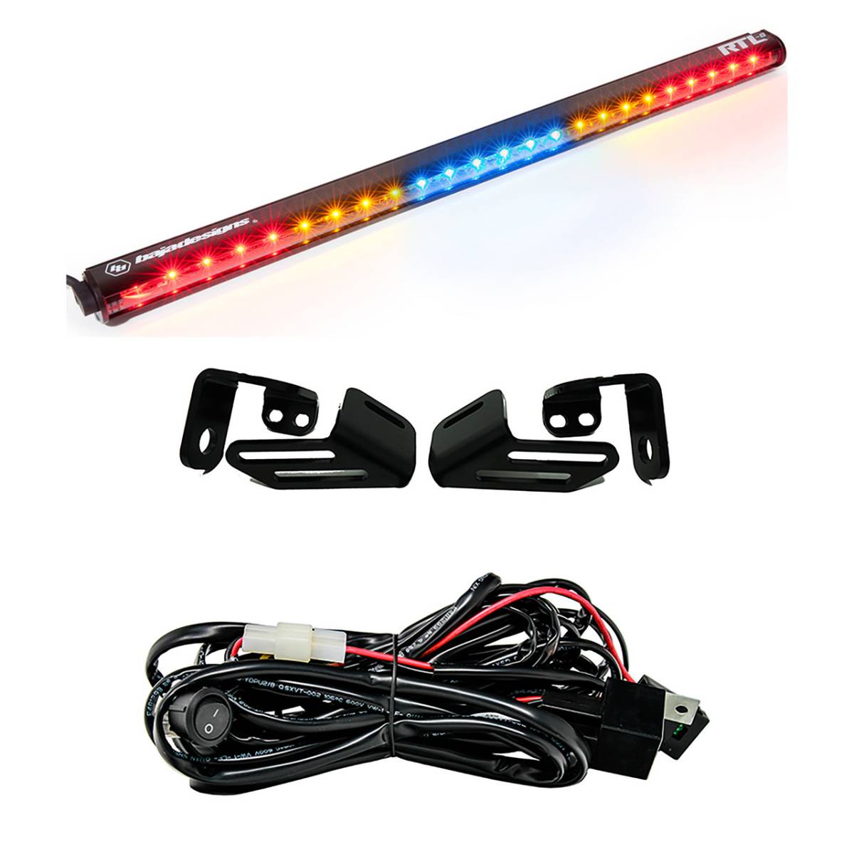 Image of Baja Designs RTL 30 Inch Blue Rear Tail Light Kit For 2018 Textron Wildcat XX