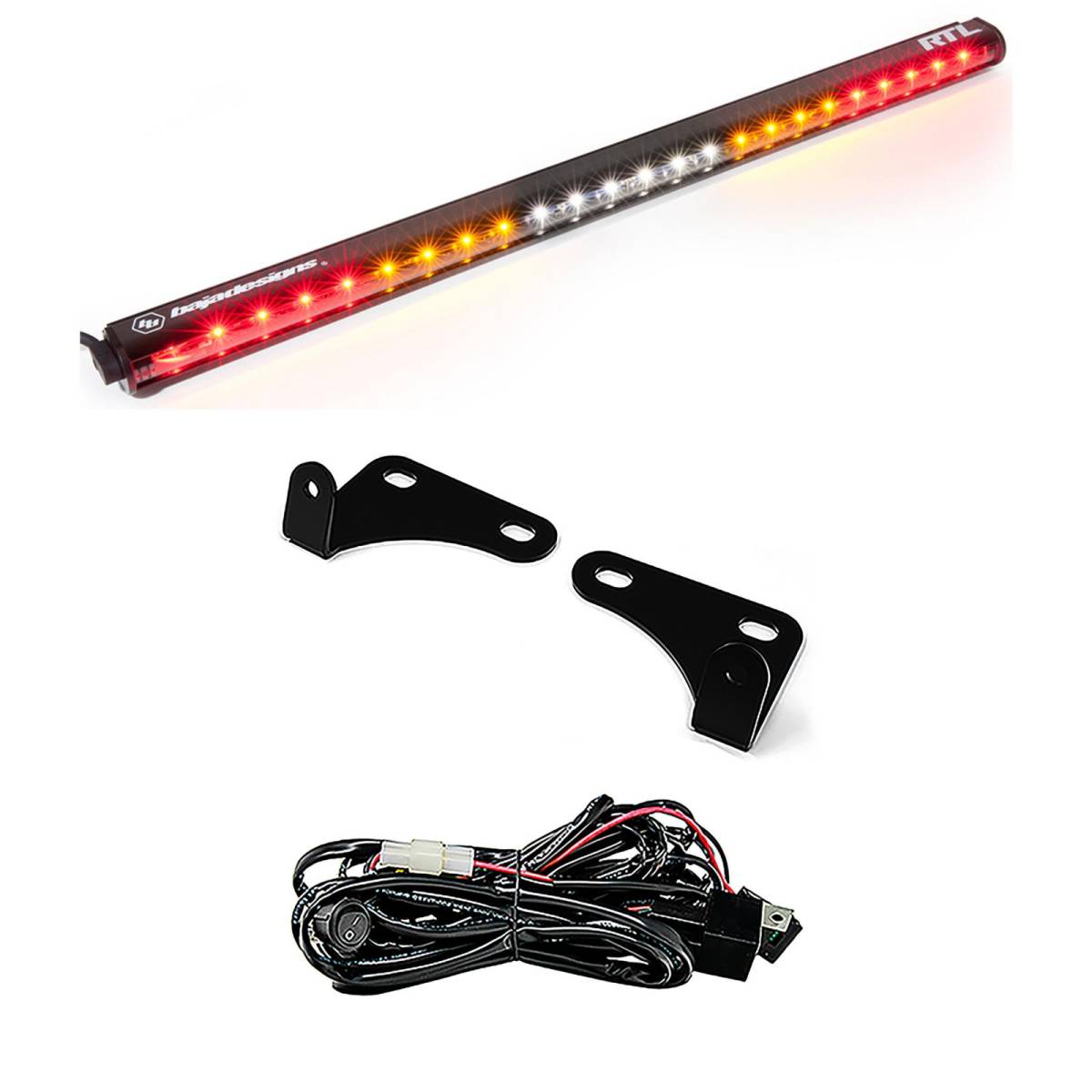 Image of Baja Designs 30" Rear Tail Light w/ Turn Signal For 15-18 Polaris RZR 2-Seater
