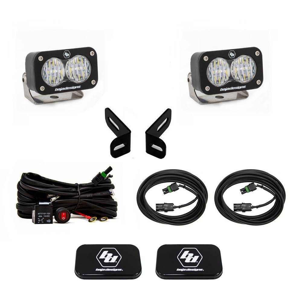 Baja Designs S2 Sport LED Dual Reverse Light Kit For 2021-2024 Ford Br ...