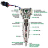 Image of Full Force Diesel 155cc/30 Reman Injectors For 03-07 Ford 6.0L Powerstroke Diesel