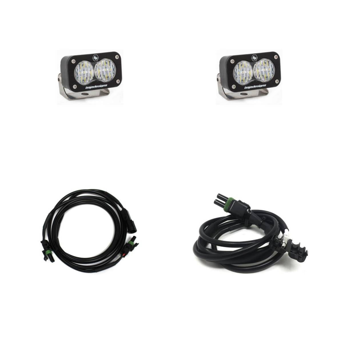 Image of Baja Designs S2 Sport Dual Reverse Light Kit For 20-22 GMC Sierra 2500HD/3500HD