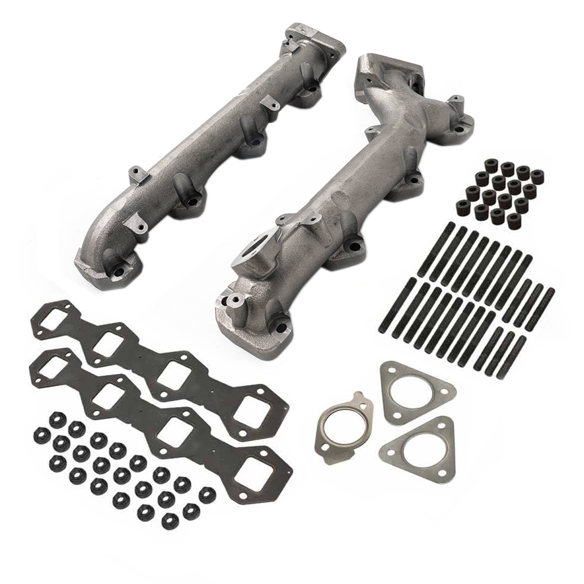 Image of Precision Parts Heavy Duty Exhaust Manifolds For 2015-2019 Ford 6.7L Powerstroke