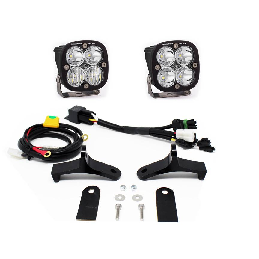 Image of Baja Designs Squadron Sport Headlight Kit For 02-12 Suzuki V-Strom DL650/DL1000