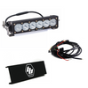 Image of Baja Designs OnX6+ 10" Driving/Combo Light Bar w/ Wiring Harness & Black Guard