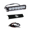 Image of Baja Designs OnX6+ 10" Wide Cornering Light Bar w/ Wiring Harness & Black Guard