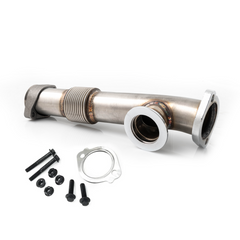 Image of Rudy's HD Bellowed Passenger Side Up Pipe For 2004-2007 Ford 6.0L Powerstroke Diesel