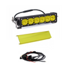 Image of Baja Designs OnX6+ 10" Amber Wide Cornering Light Bar W/ Wiring & Amber Guard