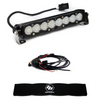 Image of Baja Designs S8 10" Work/Scene LED Light Bar W/ Wiring Harness & Black Guard