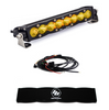 Baja Designs S8 10" Driving/Combo Amber Light Bar W/ Wiring Harness & Rock Guard
