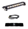 Image of Baja Designs S8 10" Driving/Combo LED Light Bar W/ Wiring Harness & Black Guard
