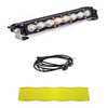 Image of Baja Designs S8 10" Driving/Combo LED Light Bar W/ Wiring Harness & Amber Guard