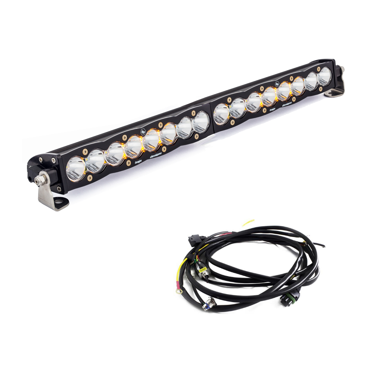 Image of Baja Designs S8 20" Work/Scene LED Light Bar W/ Wiring Harness - Universal