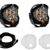 Image of Baja Designs LP9 Pro Driving/Combo Light Pod Kit W/ Wiring Harness & Rock Guards