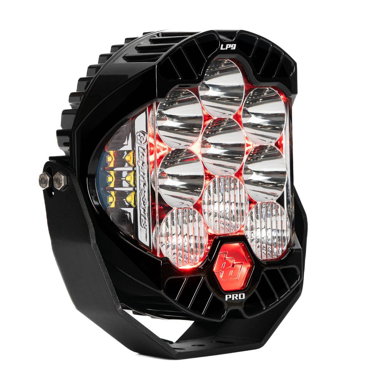 Image of Baja Designs LP9 Pro Universal Driving/Combo LED Light Pod W/ Red Backlight