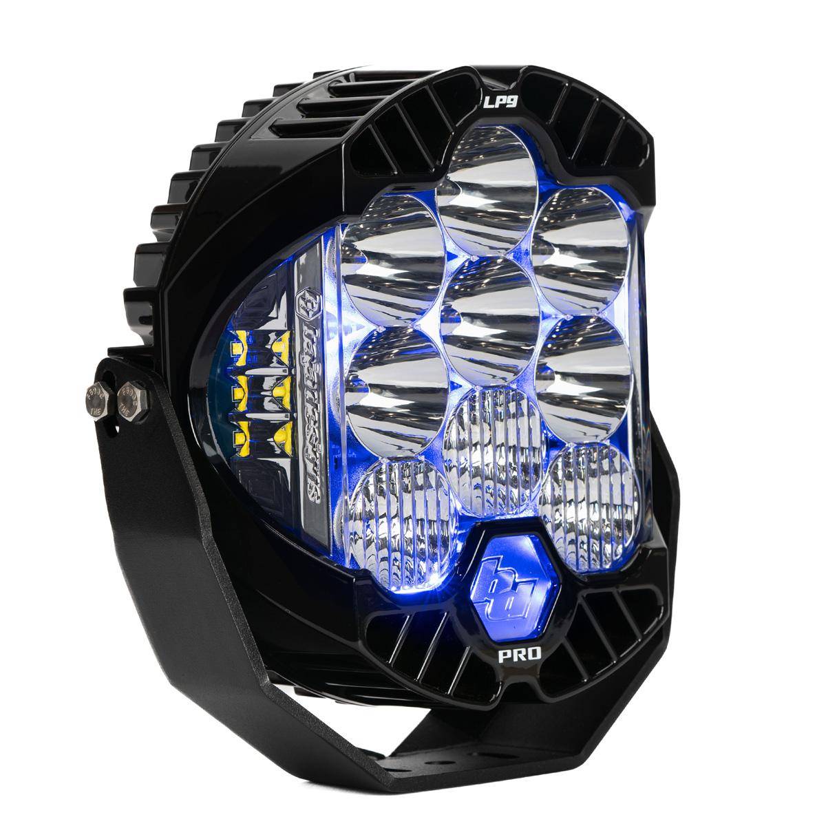 Image of Baja Designs LP9 Pro Universal Driving/Combo LED Light Pod W/ Blue Backlight