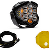 Image of Baja Designs LP9 Pro Spot LED Light Pod Kit w/ Amber Backlight-Wiring-Rock Guard