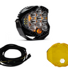 Image of Baja Designs LP9 Pro Driving/Combo LED Light Kit w/ Wiring & Amber Rock Guard
