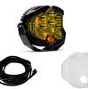 Image of Baja Designs LP9 Pro Driving/Combo Amber Light Kit W/ Wiring & Clear Rock Guard