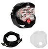 Image of Baja Designs LP9 Pro Driving/Combo LED Light Kit W/ Red Backlight-Wiring-Guard
