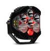 Image of Baja Designs LP6 Pro Clear Bright Driving/Combo LED Light Pod W/ Red Backlight