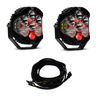 Image of Baja Designs LP6 Pro Driving/Combo Light Kit W/ Red Backlight-Rock Guards-Wiring
