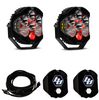 Image of Baja Designs LP6 Pro Driving/Combo Light Kit W/ Red Backlight-Rock Guards-Wiring