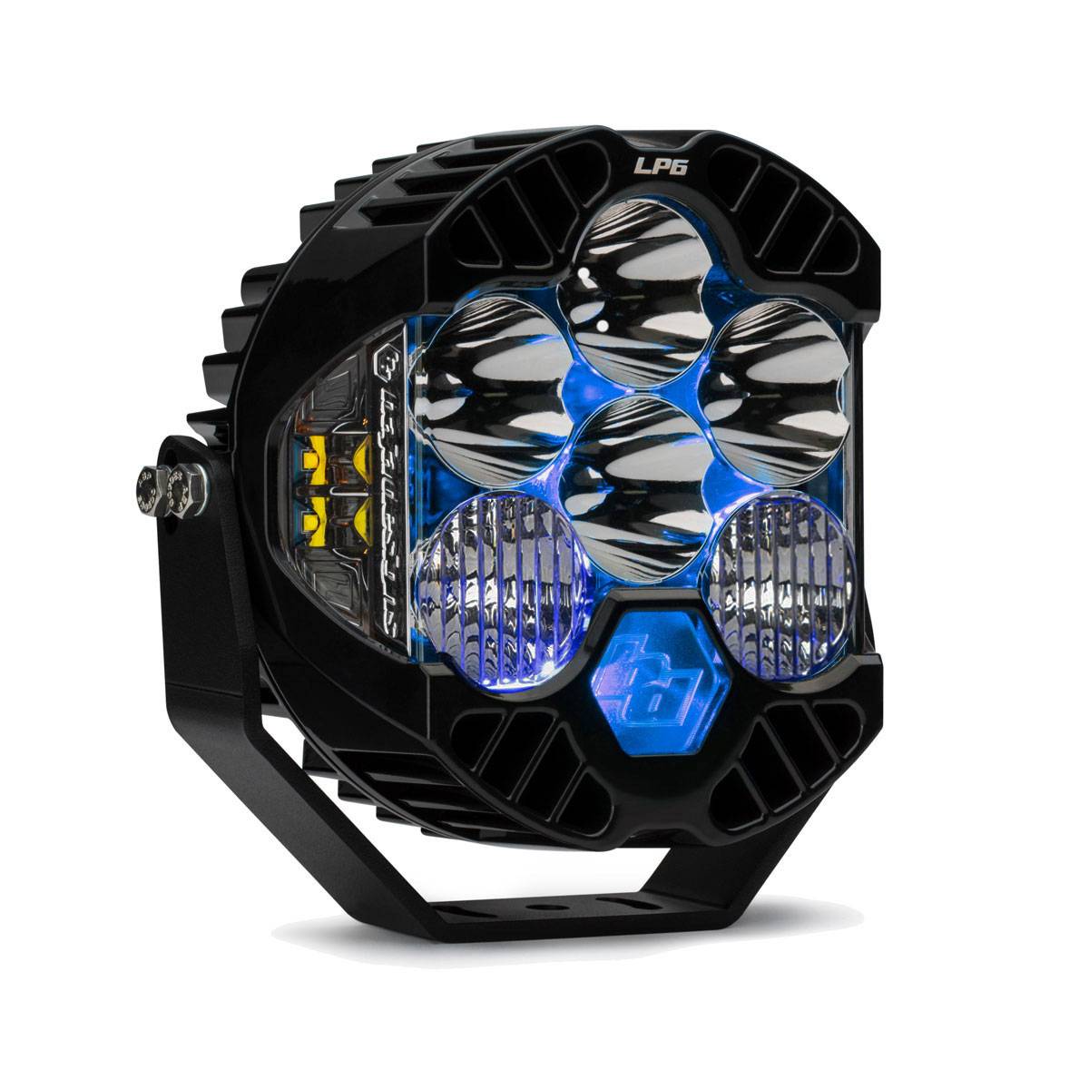Image of Baja Designs LP6 Pro Driving/Combo Clear LED Light Pod W/ Blue Backlight