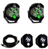 Image of Baja Designs LP6 Pro Driving/Combo Pod Kit w/ Green Backlight-Wiring-Rock Guards