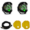 Image of Baja Designs LP6 Pro Driving/Combo Pod Kit W/ Green Backlight-Wiring-Rock Guards