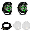 Image of Baja Designs LP6 Pro Driving/Combo Pod Kit w/ Green Backlight-Wiring-Rock Guards