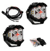 Image of Baja Designs LP4 Pro LED Driving/Combo Light Pod Kit w/ Red Backlight & Wiring