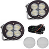 Image of Baja Designs XL-R 80 Wide Cornering Light Pod Kit w/ Wiring & Clear Rock Guards