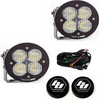 Image of Baja Designs XL-R 80 Wide Cornering Light Pod Kit w/ Wiring & Black Rock Guards