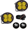 Image of Baja Designs XL-R 80 Driving/Combo Amber Light Pod Kit w/ Wiring & Rock Guards