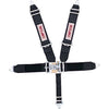 Image of Simpson Racing Latch F/X Belt - Black - Bolt-In - Individual Harness