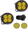 Image of Baja Designs XL-R Pro Driving/Combo Amber Light Pod Kit w/ Wiring & Amber Guards