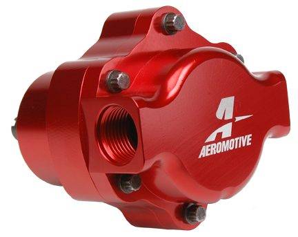 Image of Aeromotive Billet Belt Drive Fuel Pump - External Mounting - Red