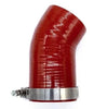 Image of KC Polished 63/73 Turbo - .84 AR - 4" Plastic CCV For 94-98 Ford 7.3 Powerstroke
