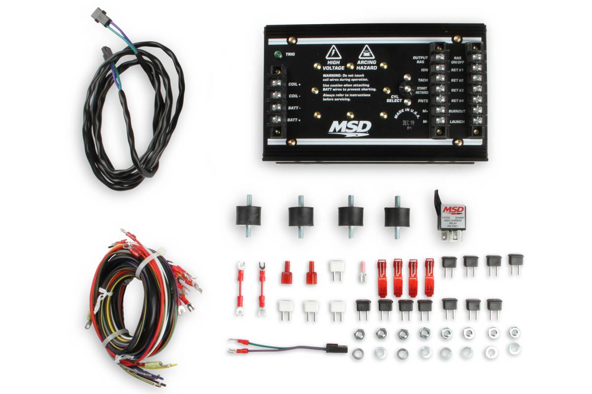 MSD 7AL-3 Ignition Control Box - RPM Activated Switch - Black