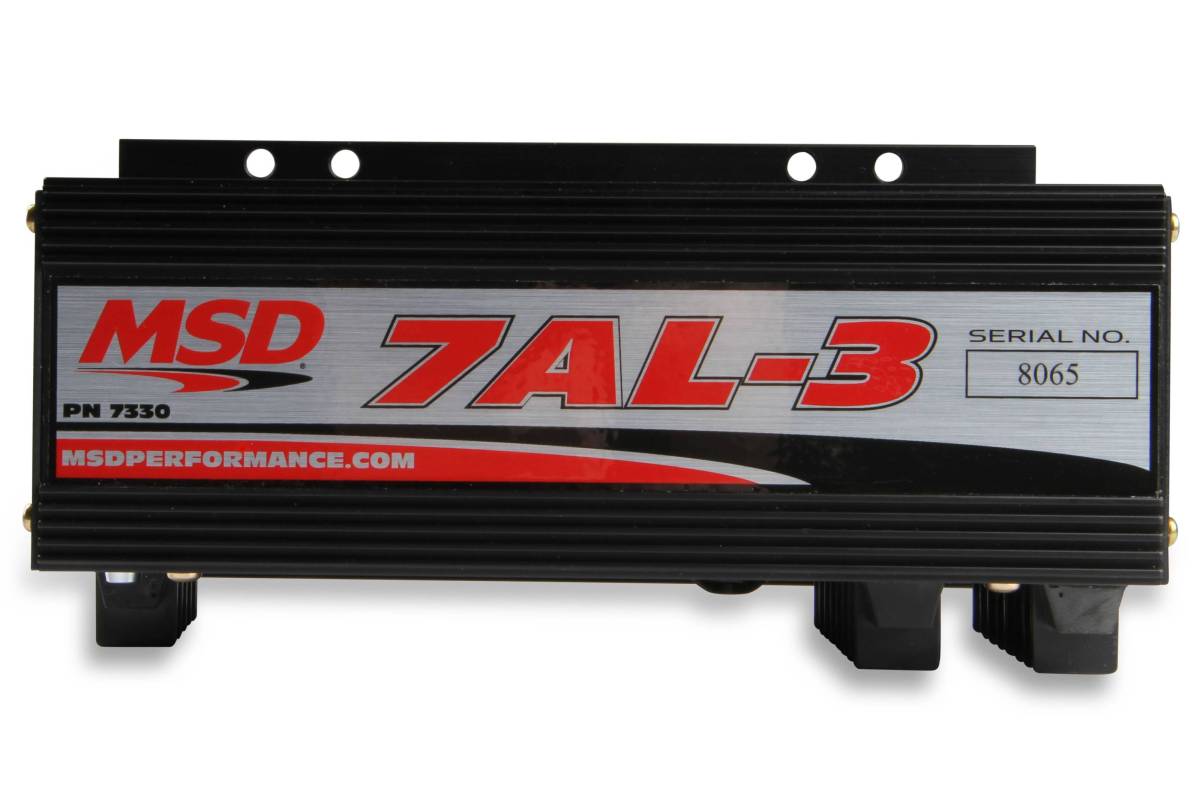 MSD 7AL-3 Ignition Control Box - RPM Activated Switch - Black