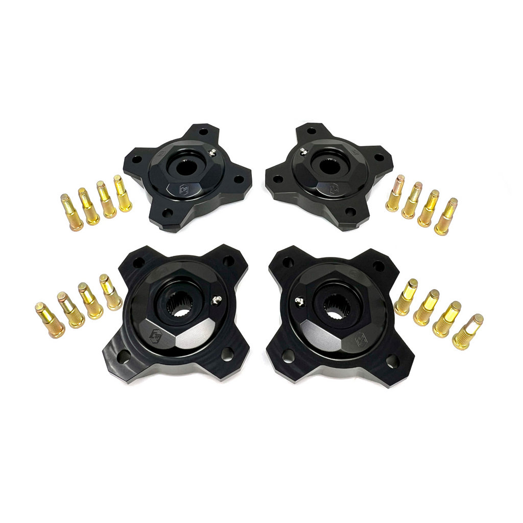 Image of Kryptonite Death Grip Hub Assembly/Stud Kit For 2014-2022 Polaris RZR XP/Turbo S