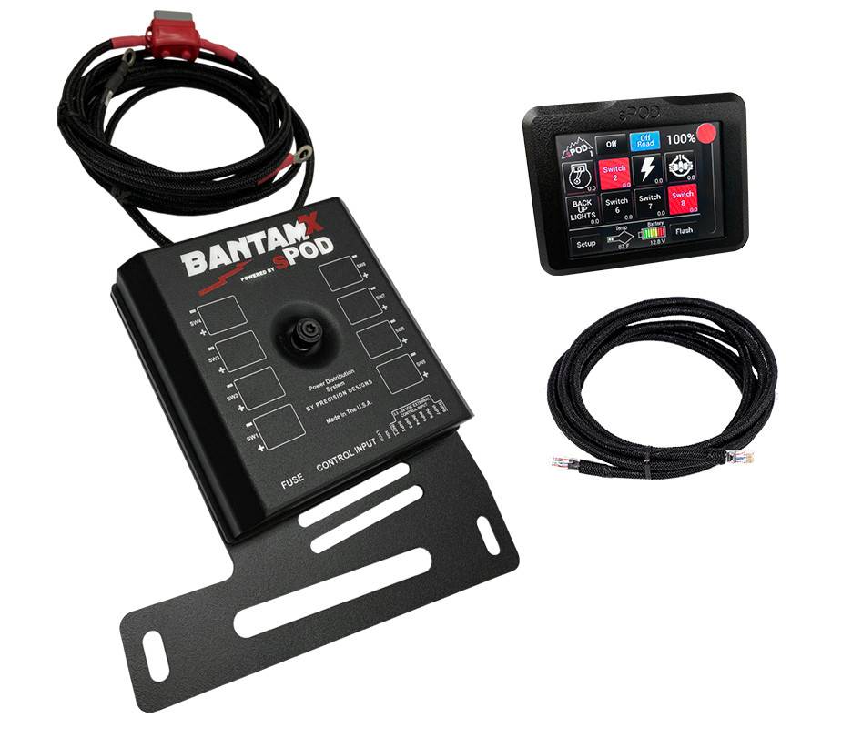 Image of sPOD BantamX Touchscreen For 2007-2018 Jeep Wrangler JK